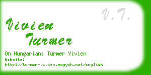 vivien turmer business card